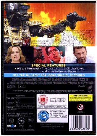 Chappie [DVD]
