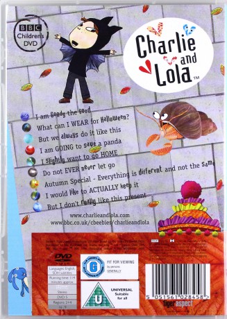Charlie And Lola 11 Everything Is Different And Not The Same [DVD]
