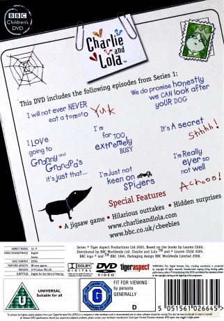 Charlie And Lola One [DVD]