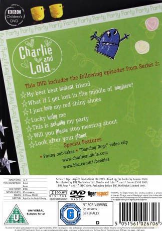 Charlie And Lola Seven (BBC) [DVD]