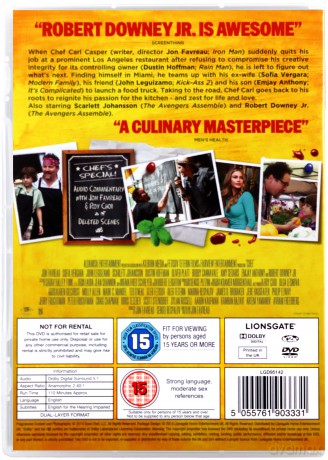 Chef (Szef) [DVD]