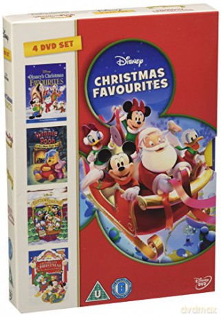 Christmas Favourites 4 Pack (Disney) (Kubuś Puchatek: Puchatkowego Nowego Roku / Książę i żebrak / Alpiniści / Śnieżna bitwa / Wynken, Blynken i Nod / Zimowe zapasy / The Small One /) [4DVD]