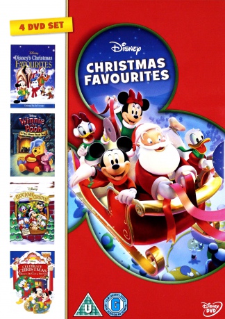 Christmas Favourites 4 Pack (Disney) (Kubuś Puchatek: Puchatkowego Nowego Roku / Książę i żebrak / Alpiniści / Śnieżna bitwa / Wynken, Blynken i Nod / Zimowe zapasy / The Small One /) [4DVD]