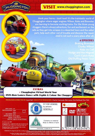 Chuggington Lets Ride The Rails [DVD]