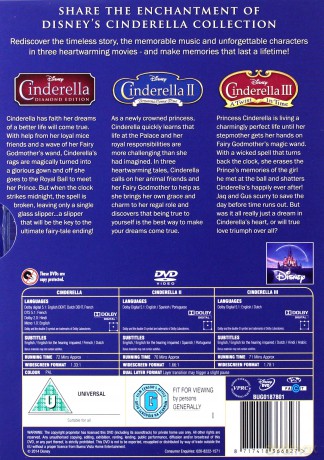 Cinderella I-III (Kopciuszek) [2DVD]