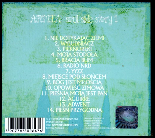 Armia: Soul Side Story Vol 1 + Bonusy (Reedycja) (digipack) [CD]