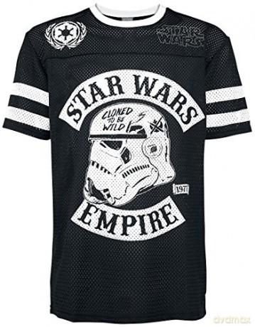 Star Wars: Cloned To Be Wild Black T-Shirt XX-Large (Gwiezdne Wojny)