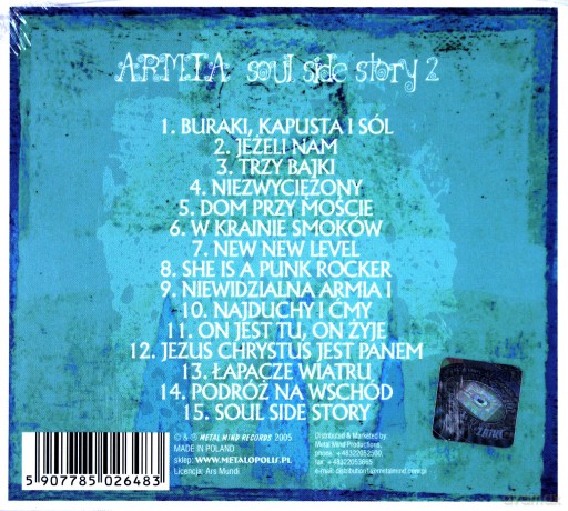 Armia: Soul Side Story Vol 2 + Bonusy (Reedycja) (digipack) [CD]