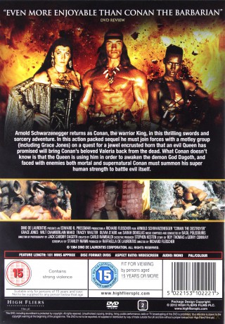 Conan The Destroyer (Niszczyciel) [DVD]