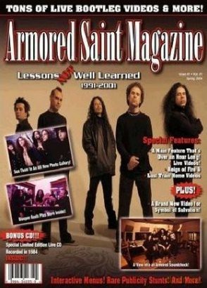 Armored Saint: A.S. Magazine: Lessons Not Well Learned  [CD]+[DVD]