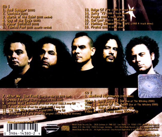 Armored Saint: Nod To The Old School  [2CD]