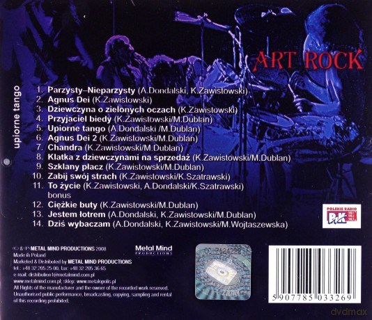 Art Rock: Upiorne Tango (Reedycja + Bonusy) [CD]