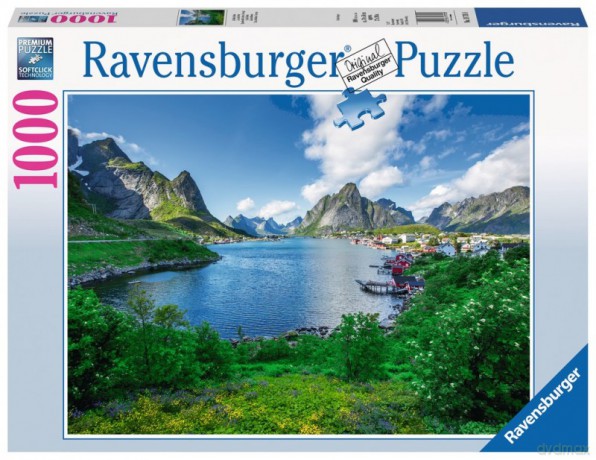 RAVENSBURGER 1000 el. Lofoty, Norwegia [PUZZLE]