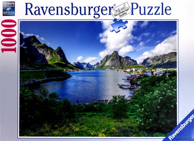 RAVENSBURGER 1000 el. Lofoty, Norwegia [PUZZLE]