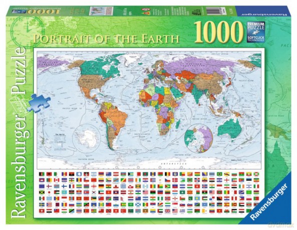RAVENSBURGER 1000 el. Portret Ziemi [PUZZLE]