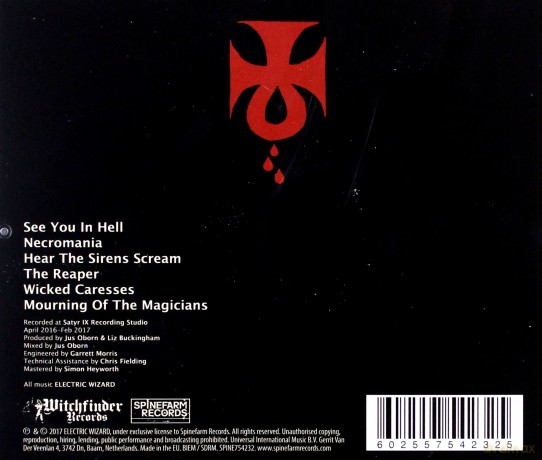 Electric Wizard: Wizard Bloody Wizard [CD]