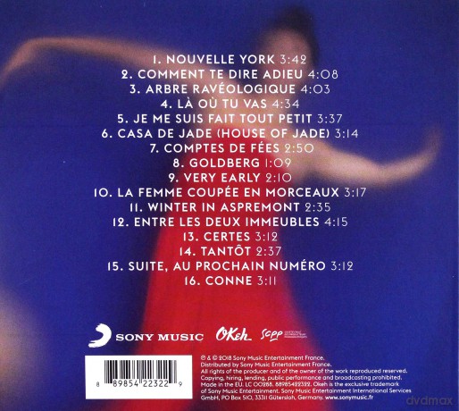 Camille Bertault: Pas de géant [CD]