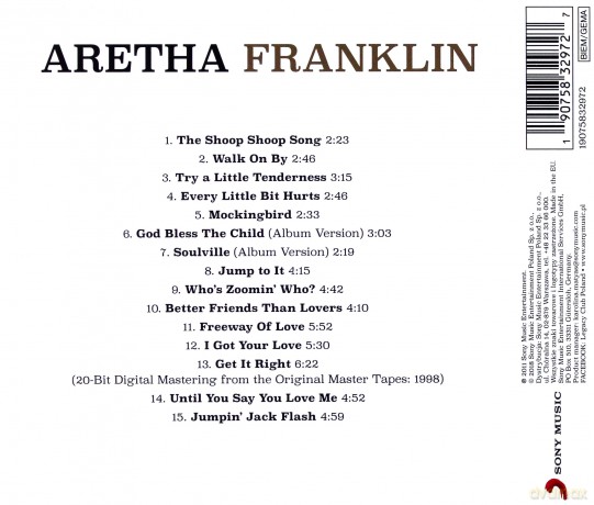 Aretha Franklin: Ikony muzyki Aretha Franklin [CD]