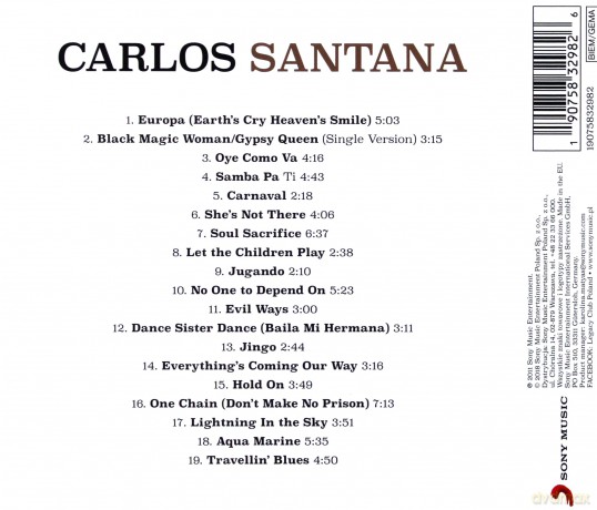 Carlos Santana: Ikony muzyki Carlos Santana [CD]