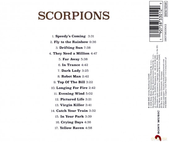 Scorpions: Ikony muzyki Scorpions [CD]