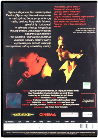 Śmierć i dziewczyna [DVD]