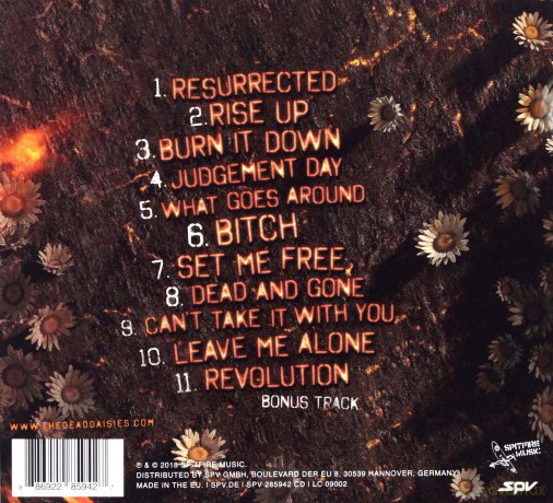 The Dead Daisies: Burn it Down (digipack) [CD]+[PLAKAT]