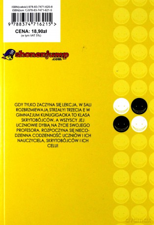 Klasa Skrytobójców (Tom 1) - Yusei Matsui [KSIĄŻKA]