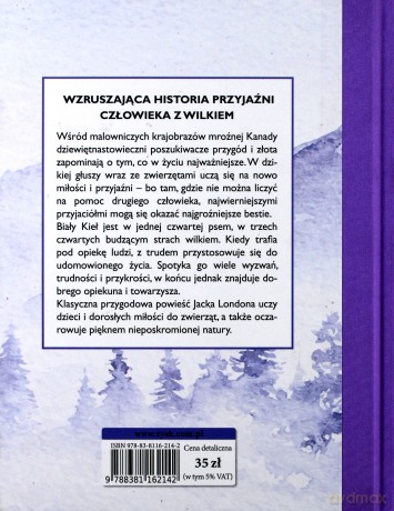 Biały Kieł - Jack London [KSIĄŻKA]