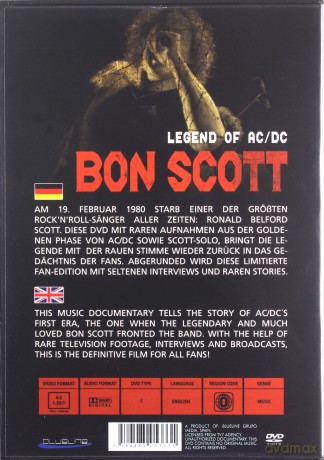 Bon Scott: Legend of AC/DC [DVD]