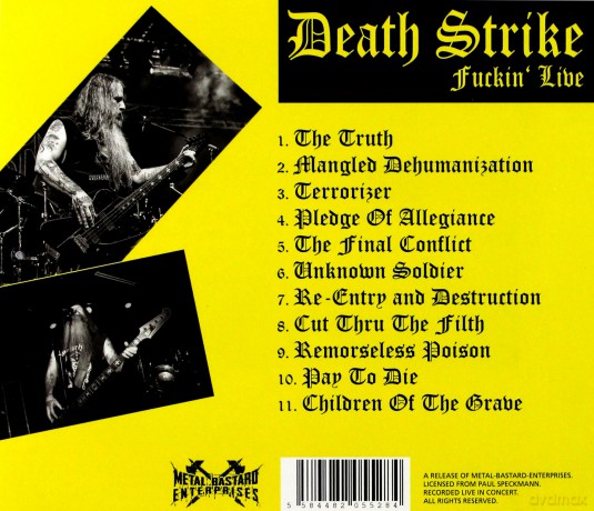 Death Strike: Fuckin Live [CD]