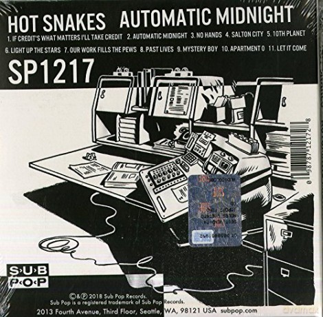 Hot Snakes: Automatic Midnight [CD]