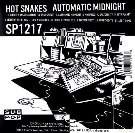 Hot Snakes: Automatic Midnight [CD]