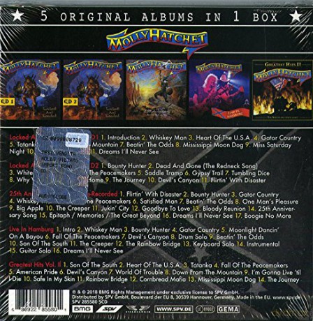 Molly Hatchet: 5 Original Albums [5CD]
