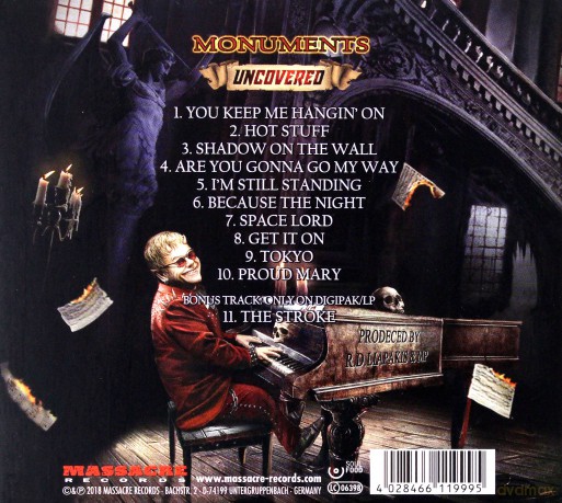 Mystic Prophecy: Monuments Uncovered (Limited Edition) (digipack) [CD]