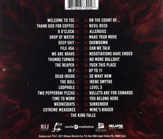 Mayhem soundtrack (Korpo) (Steve Moore) [CD]