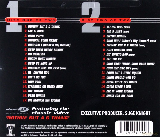 Death Row Greatest Hits (Explicit Version) [2CD]
