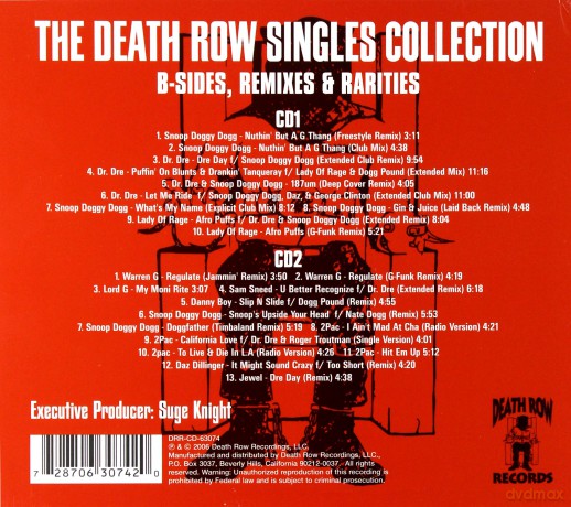 Death Row Singles Collection [2CD]