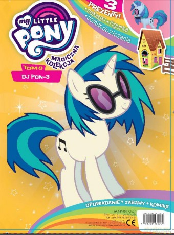 DJ Pon 3. My Little Pony Magiczna kolekcja (Tom 5) [KSIĄŻKA]
