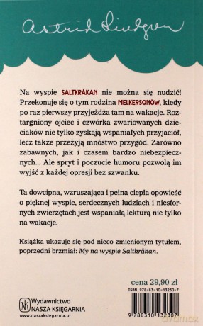 Dzieci z wyspy Saltkrakan - Astrid Lindgren [KSIĄŻKA]