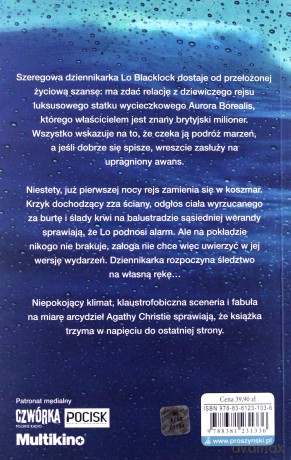 Dziewczyna z kabiny numer 10 - Ruth Ware [KSIĄŻKA]
