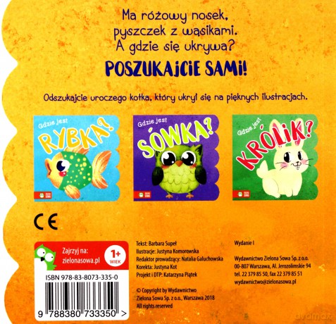 Gdzie jest kotek [KSIĄŻKA]