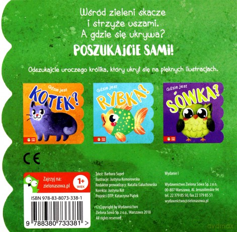 Gdzie jest królik [KSIĄŻKA]