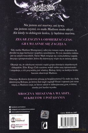 Srebrny łabędź. Elite Kings Club (Tom 1) - Amo Jones [KSIĄŻKA]
