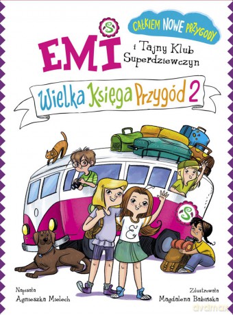 Wielka księga przygód 2. Ami i tajny klub superdziewczyn - Agnieszka Mielech [KSIĄŻKA]