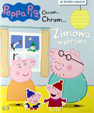 Zimowa wyprawa. Świnka Peppa chrum chrum (Tom 49) [KSIĄŻKA]