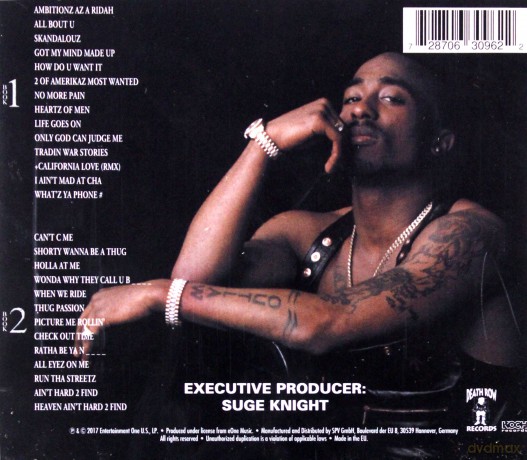 2Pac: All Eyez On Me (Digitally Remastered) [2CD]