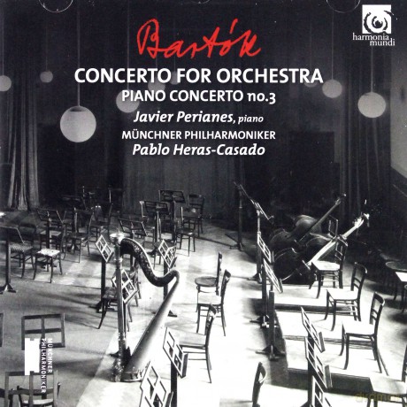 Bartok: Concerto For Orchestra Piano Concerto No 3 Perianes Heras-Casado [CD]