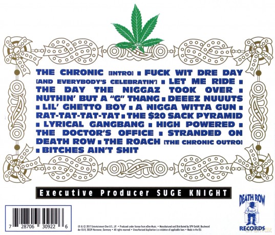 Dr Dre: The Chronic (Digitally Remastered) [CD]