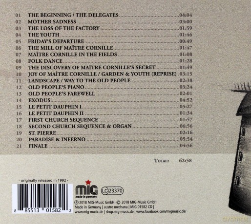 Klaus Schulze: Le Moulin De Daudet (digipack) [CD]