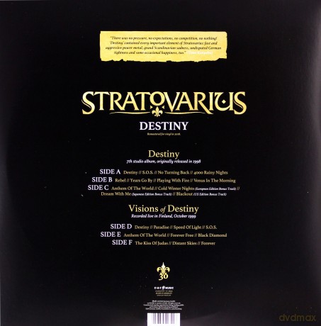 Stratovarius: Destiny [3xWinyl]